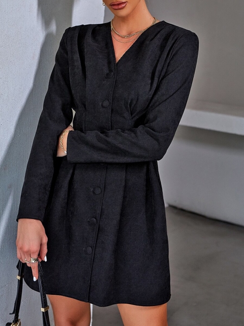 

URBANIC Black Sheath Dress