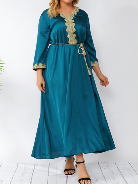 

URBANIC Blue Maxi Dress