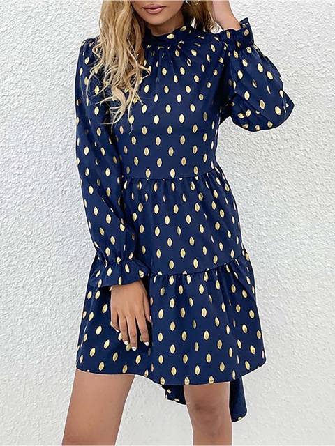 

URBANIC Navy Blue Dress