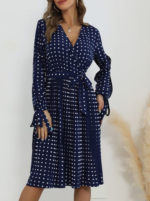 

URBANIC Navy Blue Dress