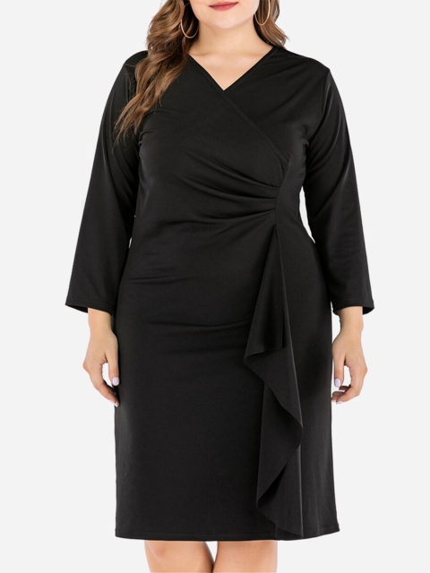 

URBANIC Black Dress