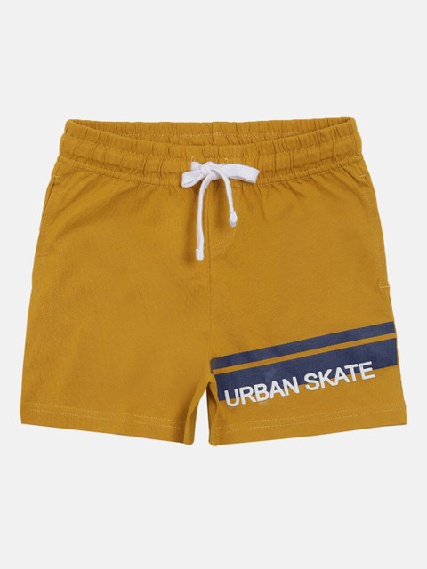 

3PIN Boys Yellow Printed Outdoor Shorts
