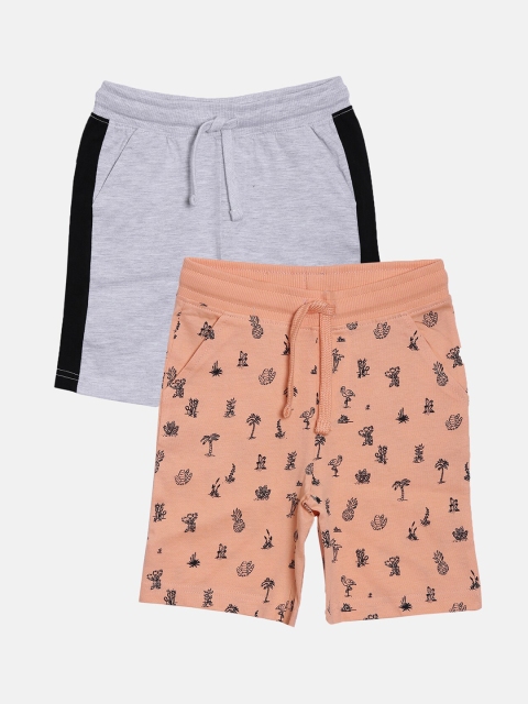 

3PIN Boys Multicoloured Conversational Printed Outdoor Shorts, Multi