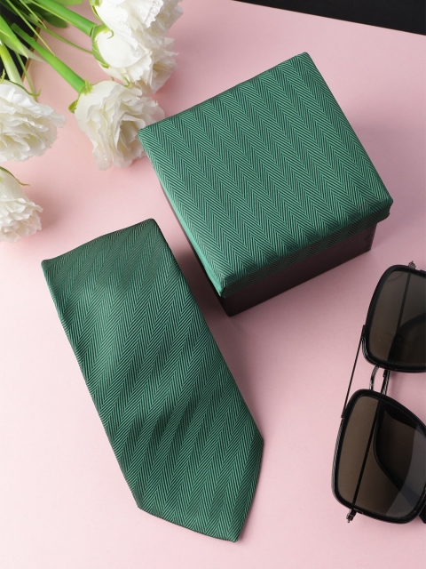 

Alvaro Castagnino Men Green Skinny Tie