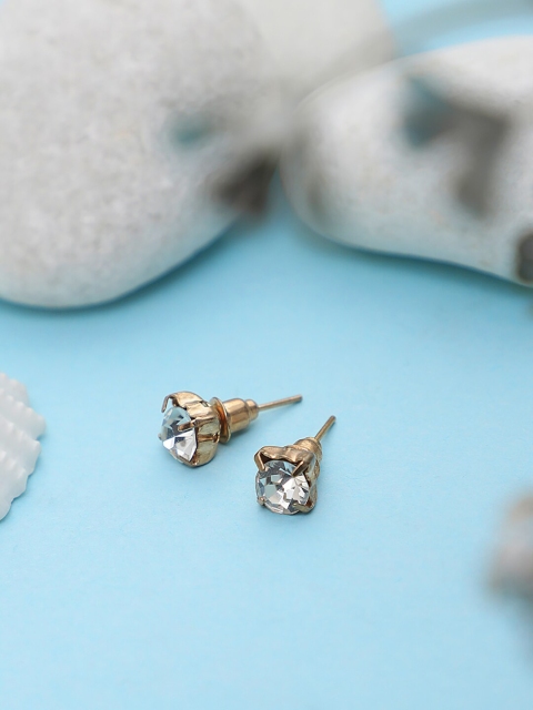 

KACY Gold-Plated Circular Studs Earrings