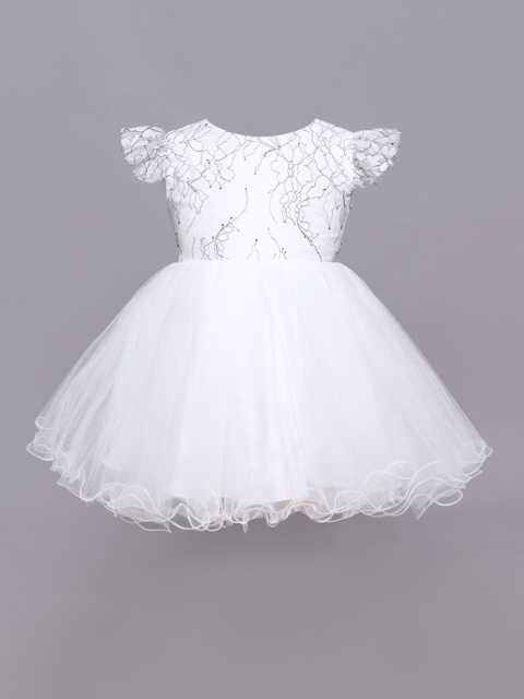 

Hopscotch White Floral Dress