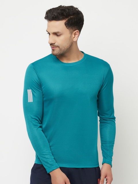 

ELEGANCE Men Teal T-shirt