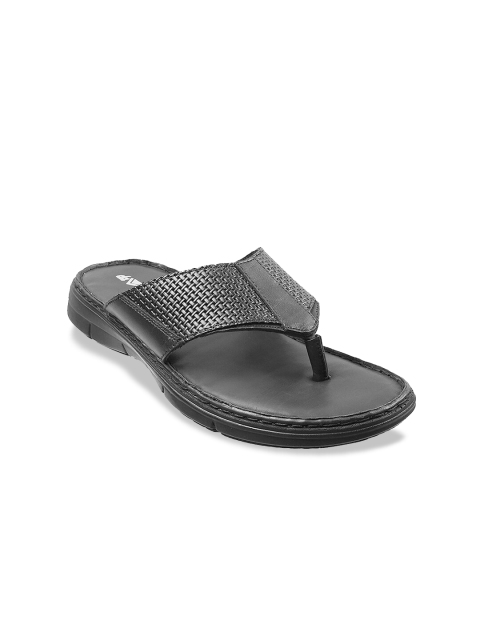 

DAVINCHI Men Black Comfort Sandals