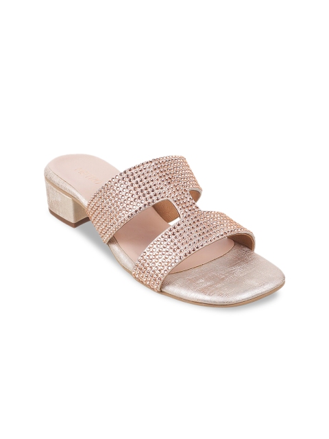 

Metro Pink Textured Block Heels