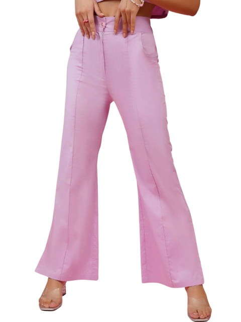 

Alaya By Stage3 Women Lavender Flared Palazzos