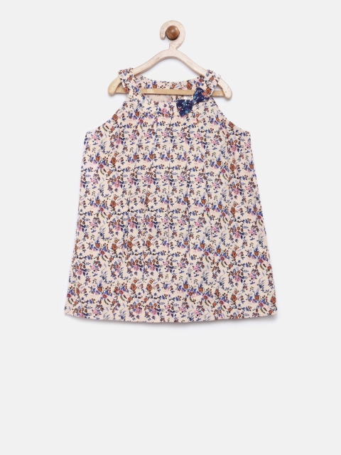 

U.S. Polo Assn. Kids Girls Pink Printed Top