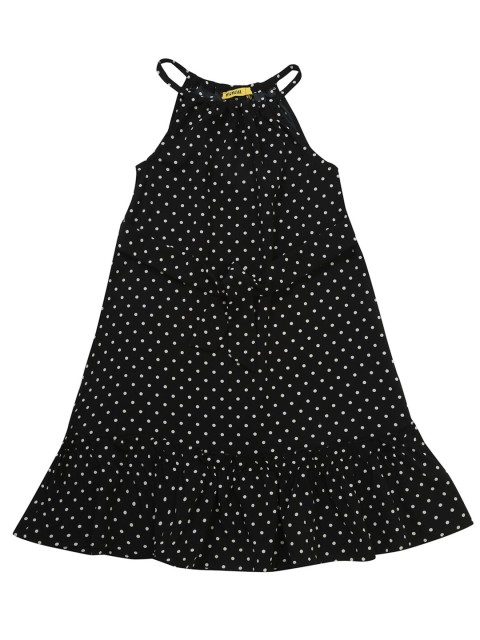 

NYNSH Black Halter Neck A-Line Dress