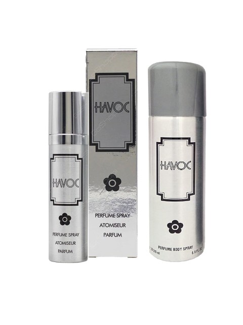 

Lomani Pack Of 2 Havoc Eau De Toilette & Deodorant Spray, Grey