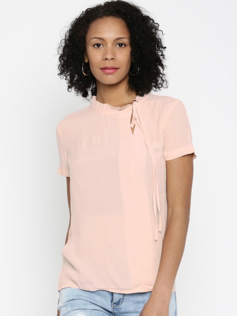 

Vero Moda Peach-Coloured Top
