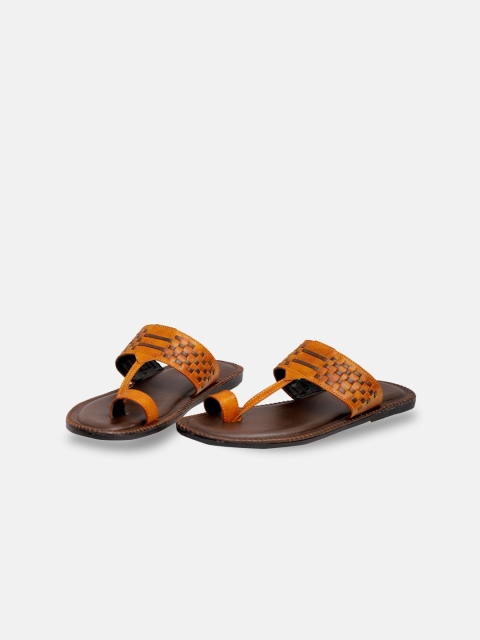 

PANAHI Men Tan Ethnic Comfort Sandals