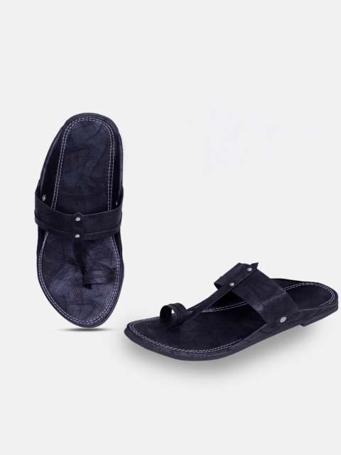 

PANAHI Men Black Ethnic Comfort Sandals