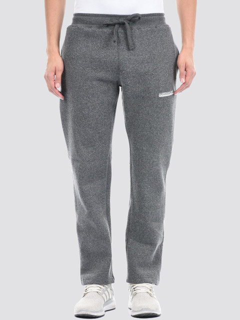 

LONDON FOG Men Grey Solid Track Pants