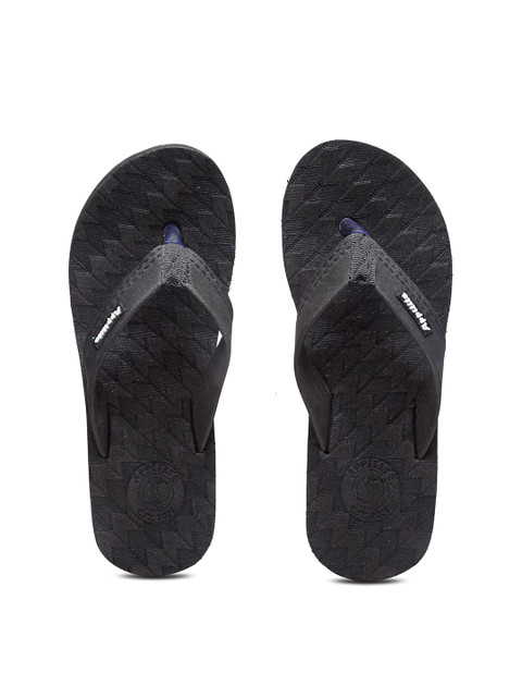 

APPITITE Women Black Rubber Room Slippers