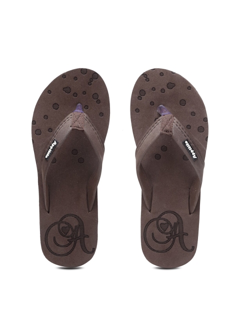 

APPITITE Women Brown Rubber Slip-On