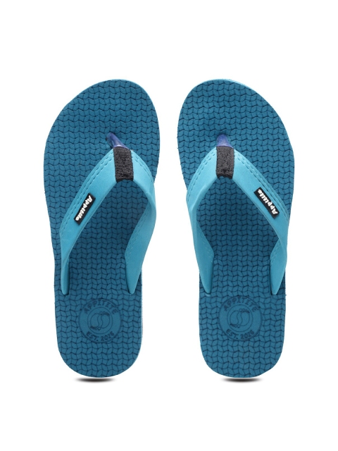 

APPITITE Women Blue & White Rubber Thong Flip-Flops