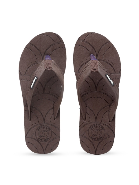 

APPITITE Women Brown & White Rubber Slip-On