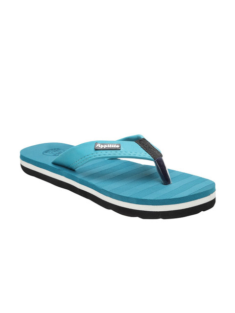 

APPITITE Women Blue & White Rubber Slip-On