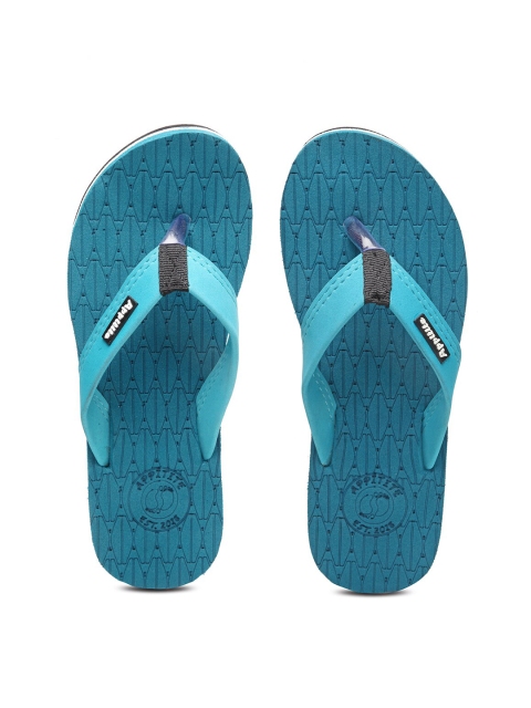 

APPITITE Women Blue & White Rubber Slip-On