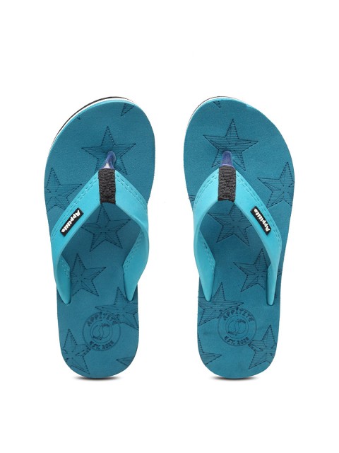 

APPITITE Women Blue & White Rubber Slip-On