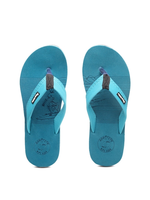 

APPITITE Women Blue & Black Rubber Room Slippers