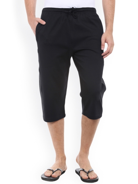 

Allocate Black 3/4th Length Lounge Shorts MATCPOL