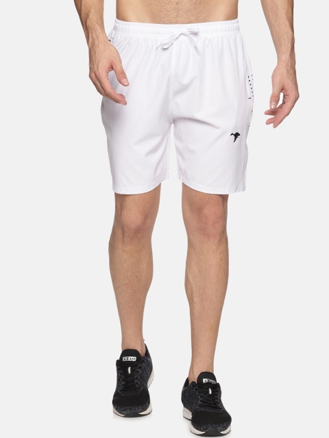

HPS Sports Men White Training or Gym Sports Shorts