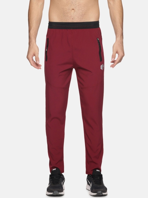 

HPS Sports Men Maroon Solid Track Pants