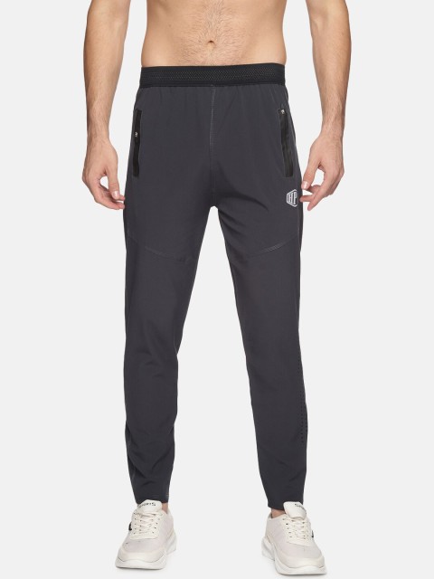 

HPS Sports Men Dark Grey Solid Track Pants