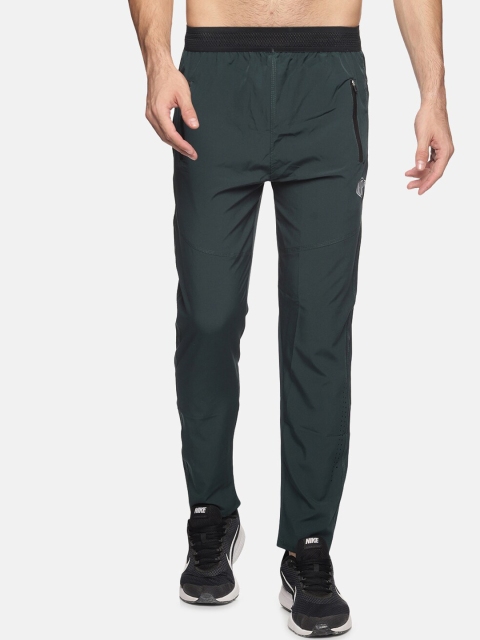 

HPS Sports Men Green Solid Track Pants