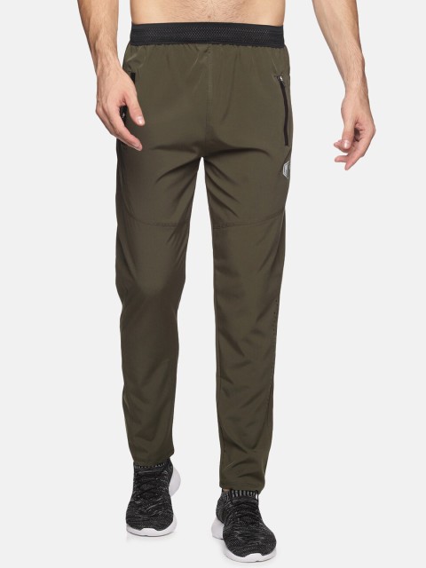 

HPS Sports Men Green Solid Track Pants