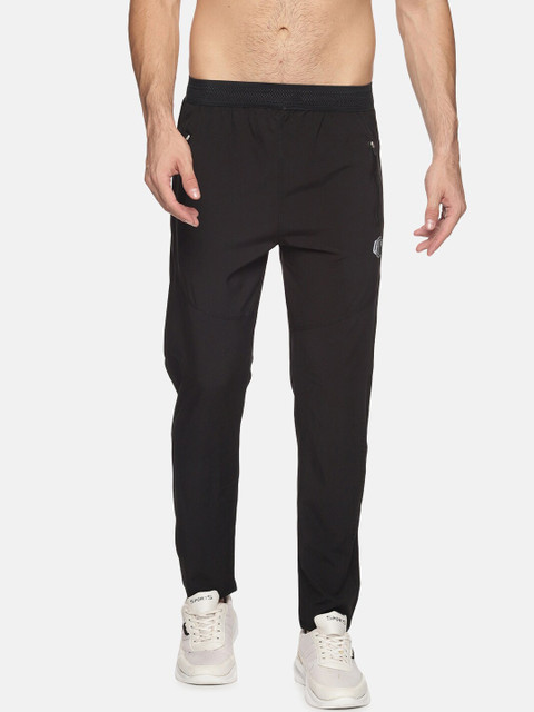 

HPS Sports Men Black Solid Track Pants