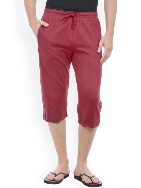 

Allocate Men Maroon Lounge Shorts