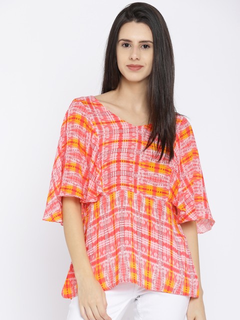 

AND Women Pink Printed Top