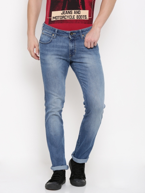 Wrangler Blue Slim Fit Jeans available at myntra for Rs.1198