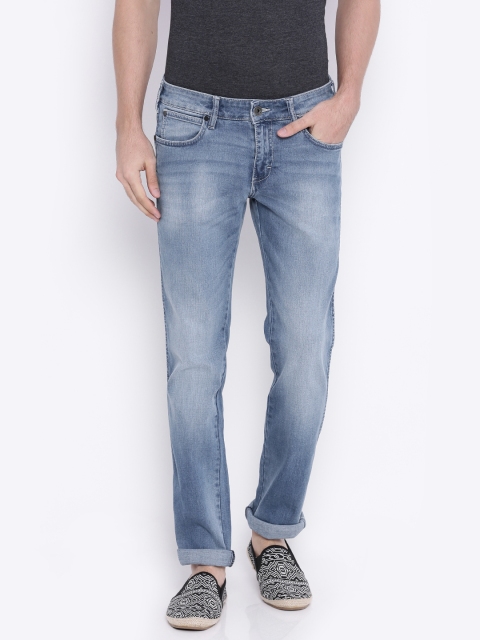 Wrangler Men Blue Slim Fit Stretchable Jeans available at myntra for Rs.1198