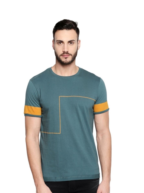 

CULT FICTION Men Blue & storm blue T-shirt