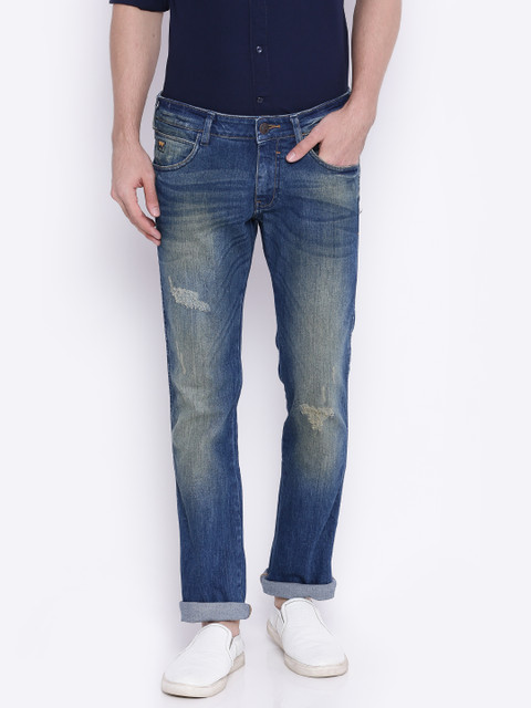 

Wrangler Men Blue Slim Fit Stretchable Jeans