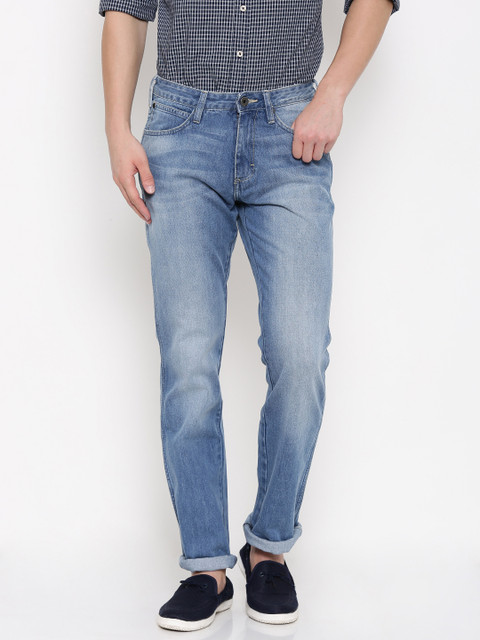 

Wrangler Men Blue Millard Regular Fit Jeans, Na