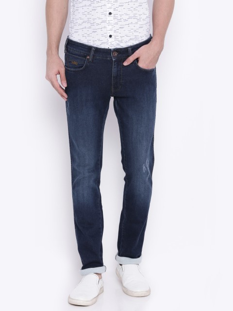 

Wrangler Men Blue Slim Fit Stretchable Jeans