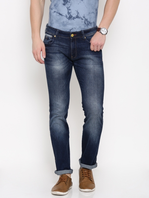 

Wrangler Blue Slim Fit Stretchable Jeans