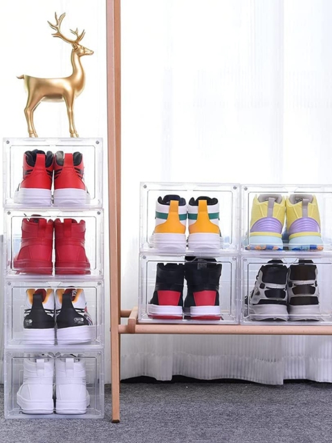 

royalkart White Solid Shoe Crate