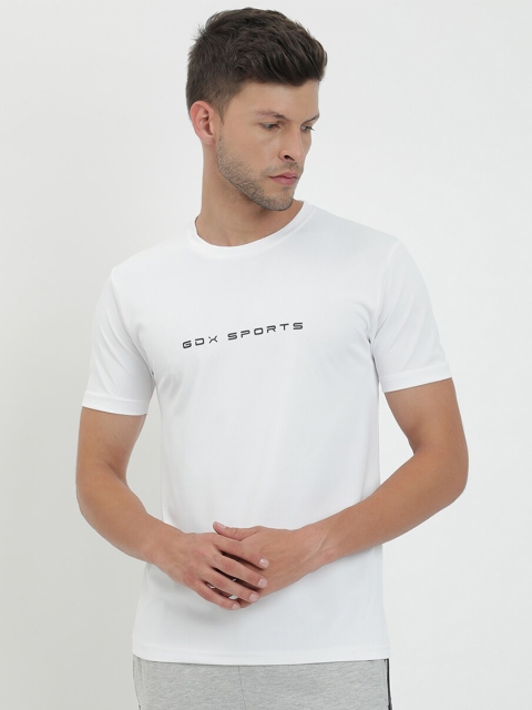 

V2 Value & Variety Men White Typography Applique T-shirt