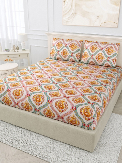 

BOMBAY DYEING Unisex Multi Bedsheets, Grey