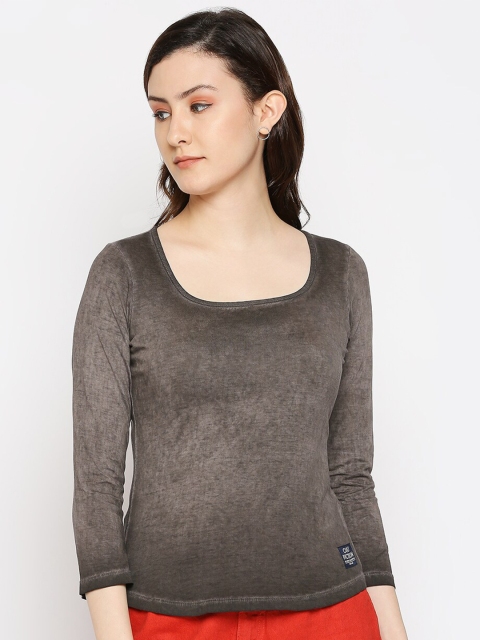 

CULT FICTION Women Charcoal T-shirt