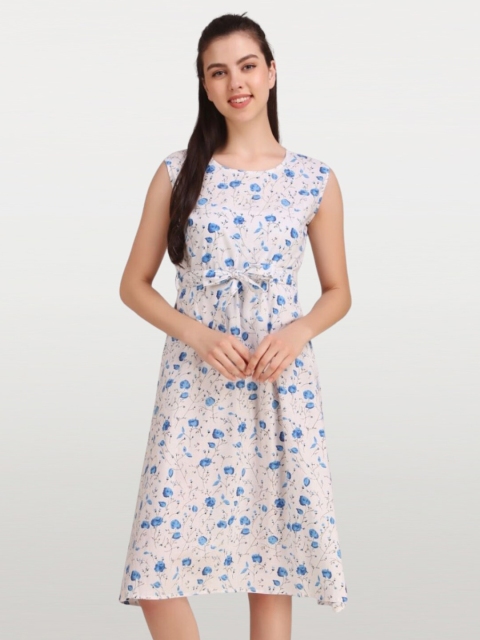 

The Label Bar Blue Floral Dress